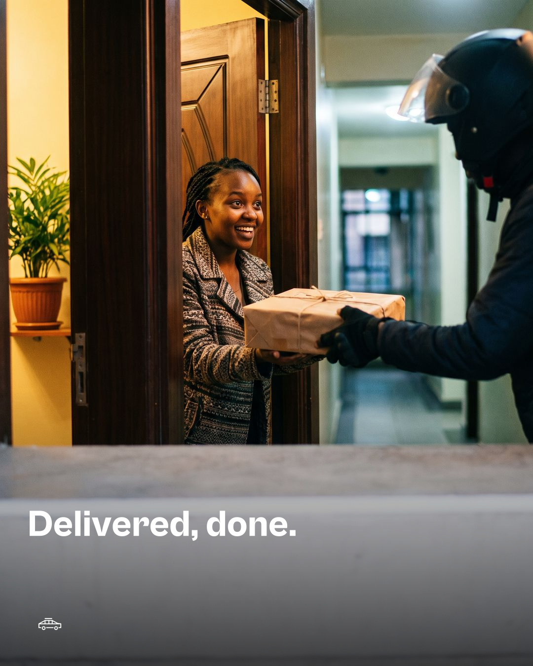 Delivered to your door